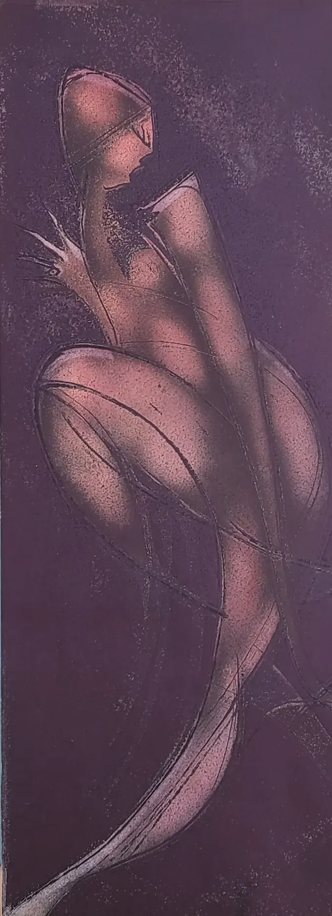 Thalia, Etching by Bruce Thomson