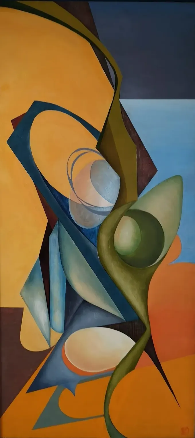 Earth's Embrace, Oil on canvas by Bruce Thomson