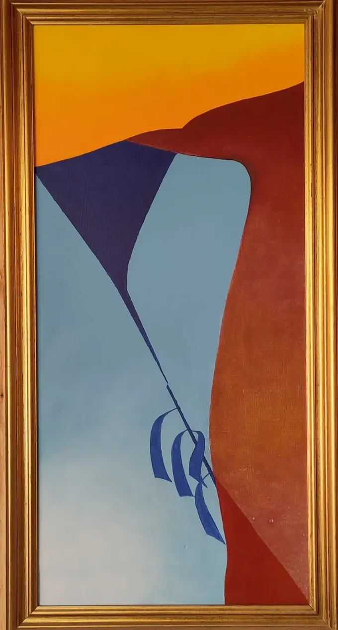 Windward, Oil on canvas by Bruce Thomson