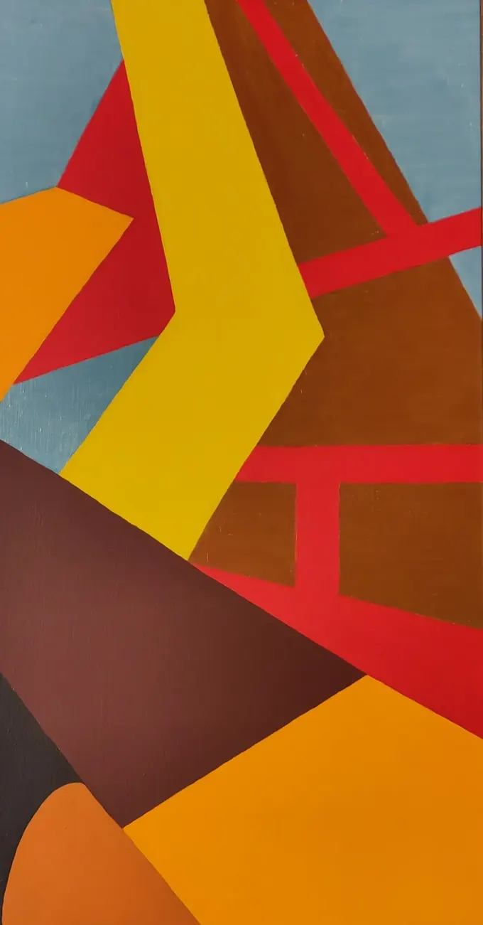 Derrick, Oil on canvas by Bruce Thomson