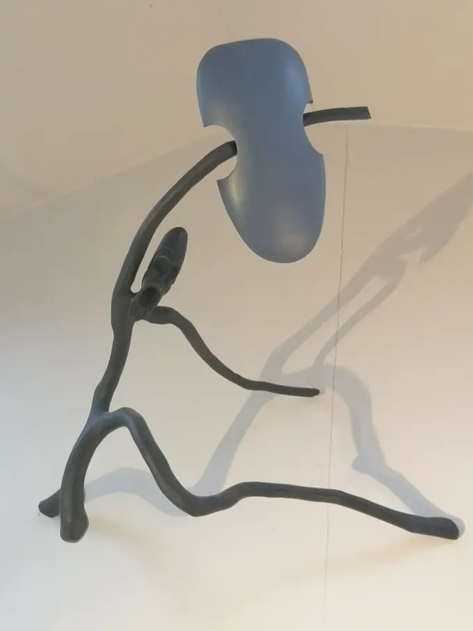 Warrior, Wood by Bruce Thomson