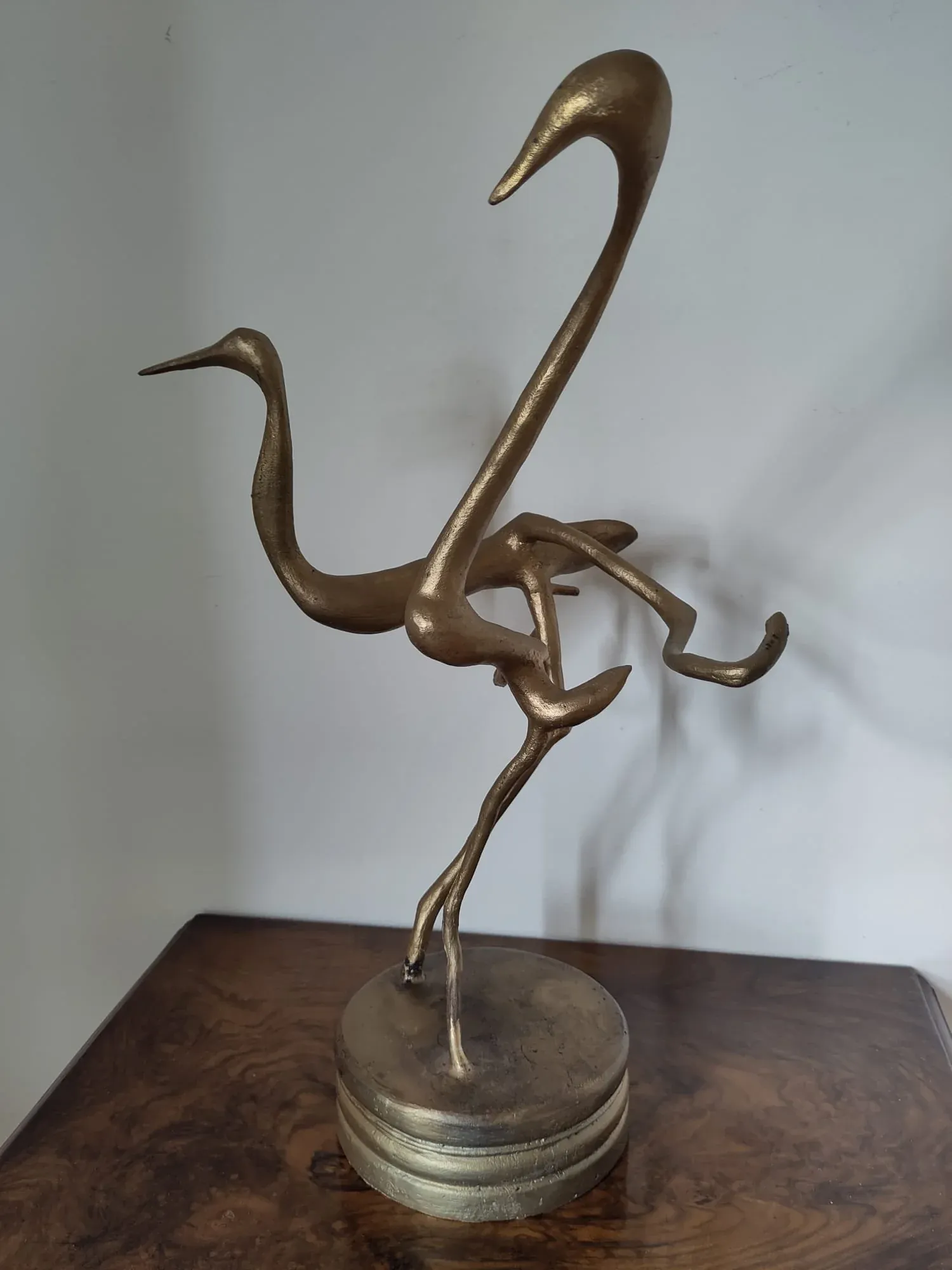 Dancing Cranes (bronze), Bronze by Bruce Thomson